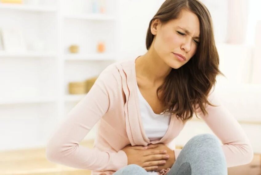 Symptome der Ascariasis
